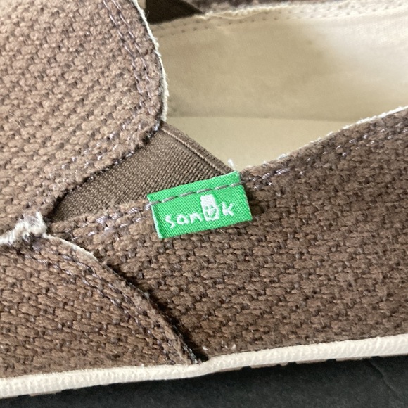 2 for $30 SANUK Shoes Rounder Hobo Mesh Men's Slip on Shoes Brown Men’s Size 8 - Picture 3 of 9